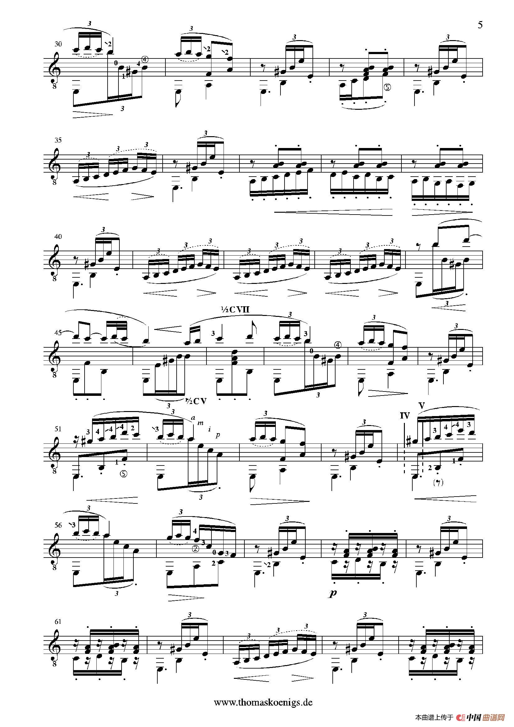 Rumores De La Caleta(No.6 aus 'Recuerdos de Viaje'op.71)（古典吉他）(1)_原文件名：005.jpg