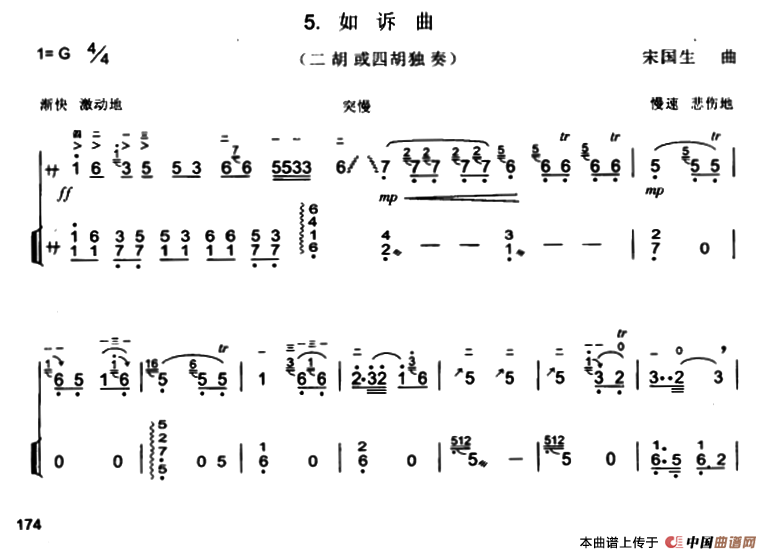 如诉曲（宋国生作曲版、扬琴伴奏谱1）(1)_原文件名：1.png