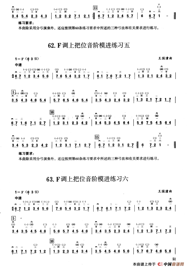 四、F调音阶与音型模进练习（二胡音阶练习）(1)_原文件名：000051.png